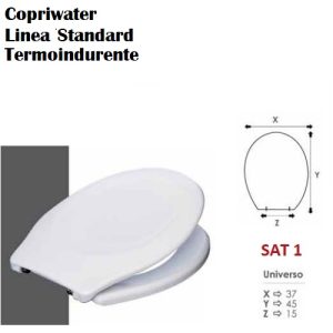 Sedile Copriwater Termoindurente