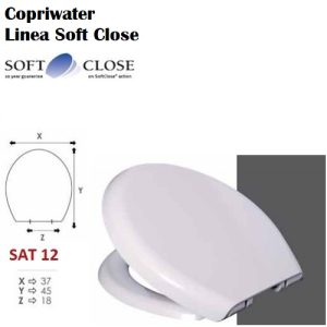 Sedile Copriwater Termoindurente  Soft Close