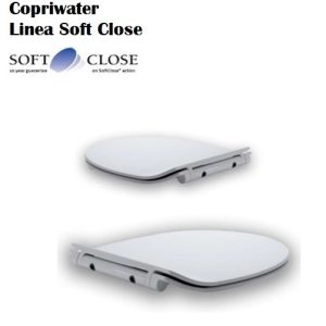 Copriwater Soft Close Sgancio di Rilascio. Termoindurente  SAT527