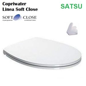 Sedile  Soft Close Satsu Universaleuniverversal Slim
Adattabilità serie Fast Azzurra  SATSU