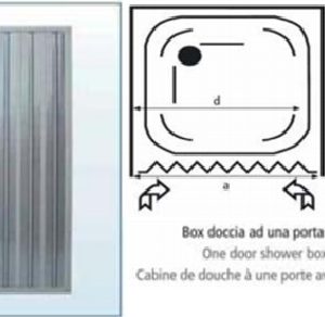 Box Doccia Antares Serie Elan