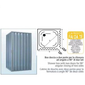 Box Doccia Serie Antares  Modello Lilly