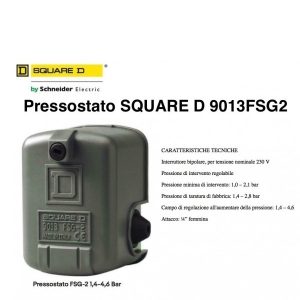 Pressostati Square D 1,4-4,6  FSG-2