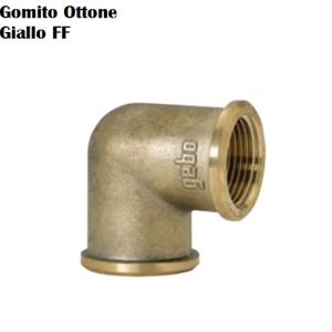 Gomito Ottone Giallo FF