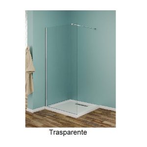“STRASS” walk-in shower enclosure – clear glass