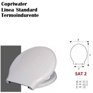Sedile Copriwater Termoindurente