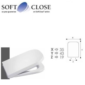 Sedile Copriwater Termoindurente  Soft Close