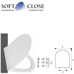 Sedile Copriwater Termoindurente  Soft Close