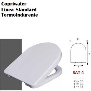 Sedile Copriwater Termoindurente