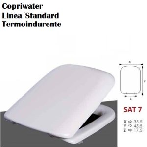 Sedile Copriwater Termoindurente