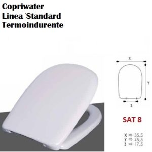 Sedile Copriwater Termoindurente