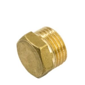 Tappo Maschio ottone giallo