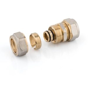 Niples doppia per multistrato a stringere